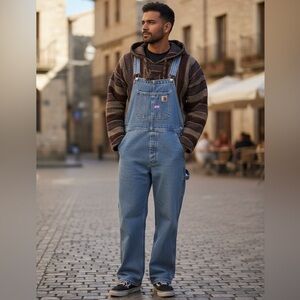 Levi's Light Blue Denim Overalls